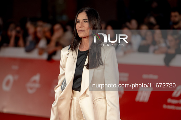 Paola Turci attends the ''Berlinguer - The Great Ambition'' (Berlinguer - La grande ambizione) red carpet during the 18th Rome Film Festival...