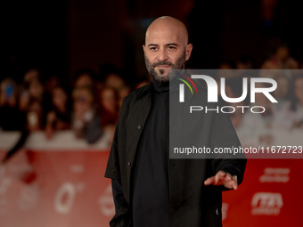 Giuliano Sangiorgi attends the ''Berlinguer - The Great Ambition'' (Berlinguer - La grande ambizione) red carpet during the 18th Rome Film F...