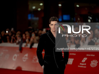 Achille Lauro attends the ''Berlinguer - The Great Ambition'' (Berlinguer - La grande ambizione) red carpet during the 18th Rome Film Festiv...