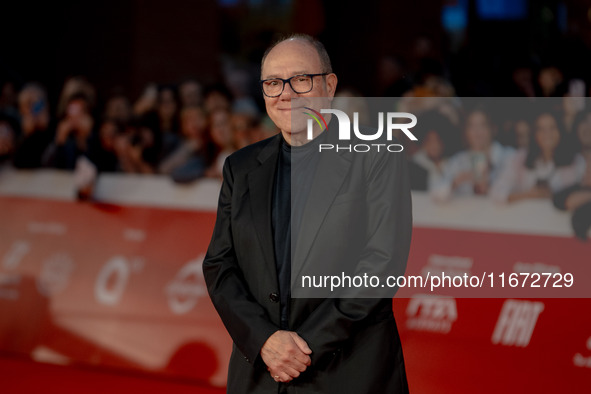 Carlo Verdone attends the ''Berlinguer - The Great Ambition'' red carpet during the 18th Rome Film Festival at Auditorium Parco Della Musica...