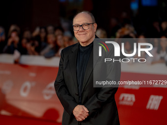 Carlo Verdone attends the ''Berlinguer - The Great Ambition'' red carpet during the 18th Rome Film Festival at Auditorium Parco Della Musica...