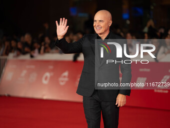 Luca Zingaretti attends the ''Berlinguer - The Great Ambition'' (Berlinguer - La grande ambizione) red carpet during the 18th Rome Film Fest...