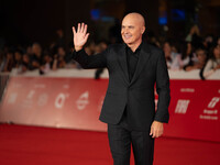 Luca Zingaretti attends the ''Berlinguer - The Great Ambition'' (Berlinguer - La grande ambizione) red carpet during the 18th Rome Film Fest...