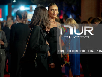 Anna Foglietta attends the ''Berlinguer - The Great Ambition'' (Berlinguer - La grande ambizione) red carpet during the 18th Rome Film Festi...