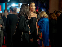 Anna Foglietta attends the ''Berlinguer - The Great Ambition'' (Berlinguer - La grande ambizione) red carpet during the 18th Rome Film Festi...