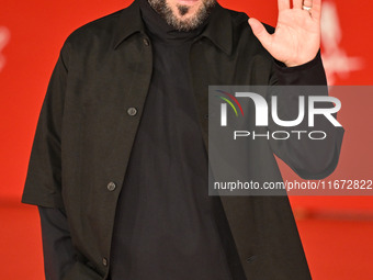 Giuliano Sangiorgi attends the ''Berlinguer - The Great Ambition'' (Berlinguer - La grande ambizione) red carpet during the 18th Rome Film F...