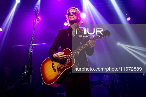 Duff McKagan performs live at Magazzini Generali in Milano, Italy, on October 16, 2024 