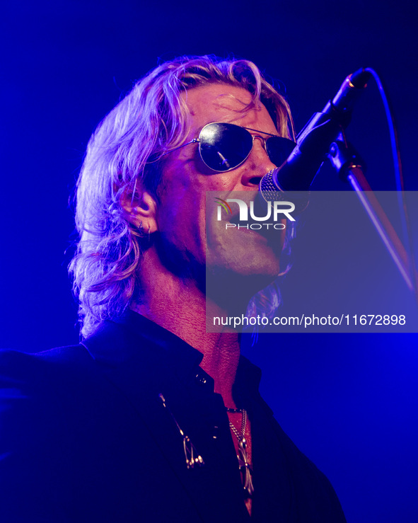 Duff McKagan performs live at Magazzini Generali in Milano, Italy, on October 16, 2024 