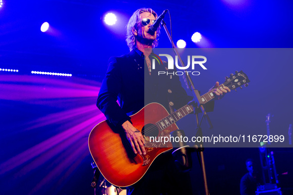 Duff McKagan performs live at Magazzini Generali in Milano, Italy, on October 16, 2024 