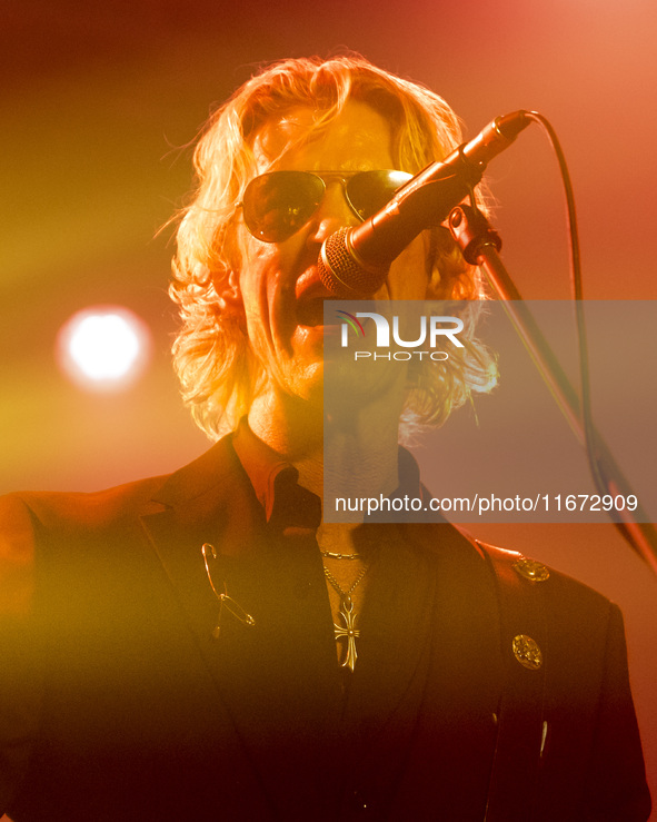 Duff McKagan performs live at Magazzini Generali in Milano, Italy, on October 16, 2024 