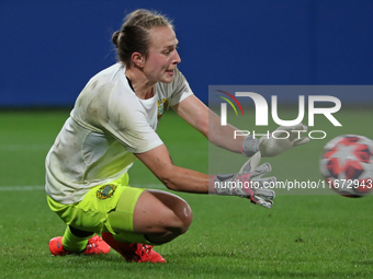 Anna Tamminen plays during the match between FC Barcelona Women and Hammarby IF Women, corresponding to week 2 of group D of the UEFA Women'...