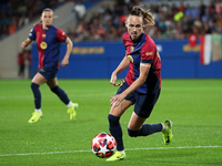 Caroline Graham Hansen plays during the match between FC Barcelona Women and Hammarby IF Women, corresponding to week 2 of group D of the UE...