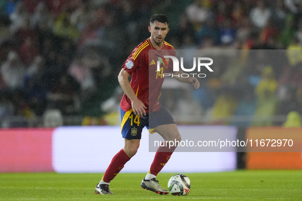 Aymeric Laporte centre-back of Spain and Al-Nassr FC during the UEFA Nations League 2024/25 League A Group A4 match between Spain and Serbia...