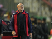 Luis de la Fuente head coach of Spain during the UEFA Nations League 2024/25 League A Group A4 match between Spain and Serbia at Estadio Nue...