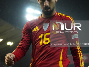 Alex Baena left winger of Spain and Villarreal CF during the UEFA Nations League 2024/25 League A Group A4 match between Spain and Serbia at...