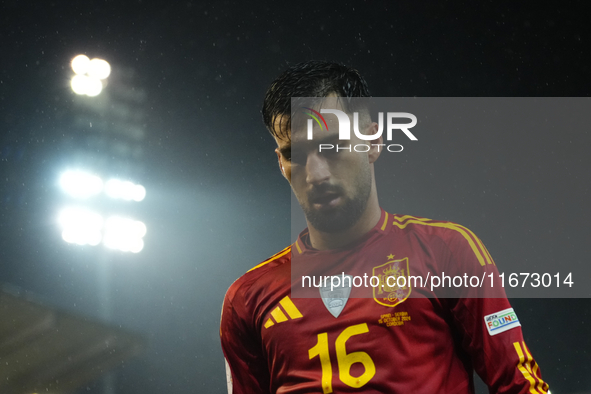 Alex Baena left winger of Spain and Villarreal CF during the UEFA Nations League 2024/25 League A Group A4 match between Spain and Serbia at...