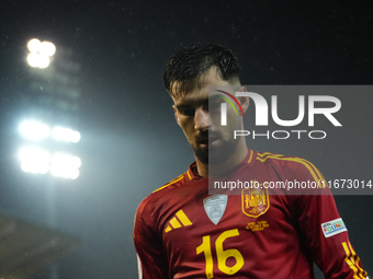 Alex Baena left winger of Spain and Villarreal CF during the UEFA Nations League 2024/25 League A Group A4 match between Spain and Serbia at...