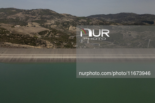 Basilicata, like several areas in southern Italy, still suffers from drought. The Monte Cotugno dam, built between 1970 and 1982 along the c...