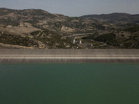 Basilicata, like several areas in southern Italy, still suffers from drought. The Monte Cotugno dam, built between 1970 and 1982 along the c...