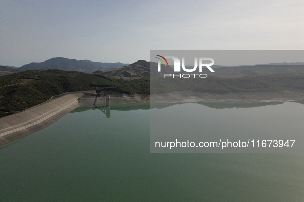 Basilicata, like several areas in southern Italy, still suffers from drought. The Monte Cotugno dam, built between 1970 and 1982 along the c...