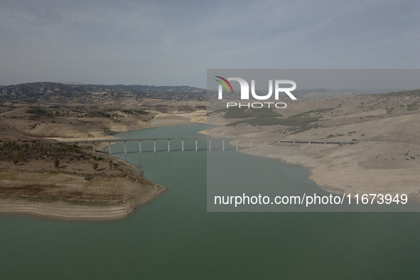 Basilicata, like several areas in southern Italy, still suffers from drought. The Monte Cotugno dam, built between 1970 and 1982 along the c...