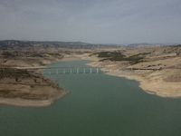 Basilicata, like several areas in southern Italy, still suffers from drought. The Monte Cotugno dam, built between 1970 and 1982 along the c...