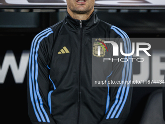 Lionel Scaloni, Coach of Argentina, looks on before the FIFA World Cup 2026 Qualifier match between Argentina and Bolivia at Estadio Mas Mon...