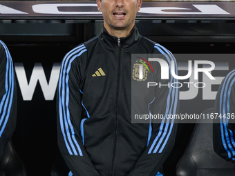 Lionel Scaloni, Coach of Argentina, looks on before the FIFA World Cup 2026 Qualifier match between Argentina and Bolivia at Estadio Mas Mon...