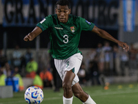 Diego Medina of Bolivia plays during the FIFA World Cup 2026 Qualifier match between Argentina and Bolivia at Estadio Mas Monumental Antonio...