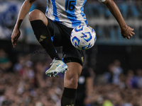 Nahuel Molina of Argentina is in action during the FIFA World Cup 2026 Qualifier match between Argentina and Bolivia at Estadio Mas Monument...