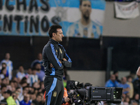 Lionel Scaloni, Coach of Argentina, looks during the FIFA World Cup 2026 Qualifier match between Argentina and Bolivia at Estadio Mas Monume...