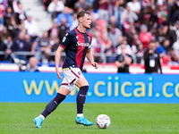 Sam Beukema of Bologna FC during the Serie A Enilive match between Bologna FC and Parma Calcio 1903 at Stadio Renato Dall'Ara on October 06,...