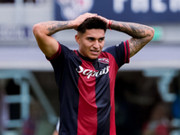 Santiago Castro of Bologna FC looks dejected during the Serie A Enilive match between Bologna FC and Parma Calcio 1903 at Stadio Renato Dall...