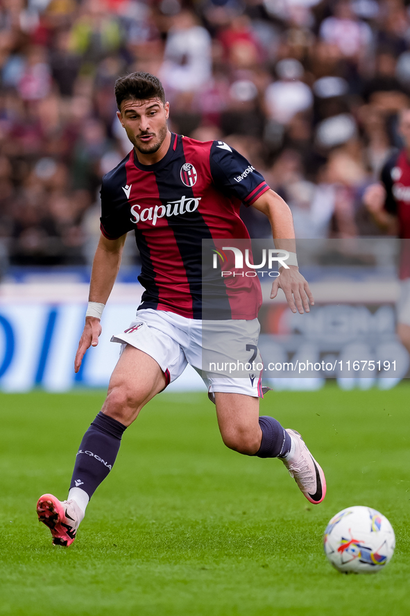 Riccardo Orsolini of Bologna FC during the Serie A Enilive match between Bologna FC and Parma Calcio 1903 at Stadio Renato Dall'Ara on Octob...