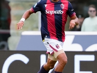 Dan Ndoye of Bologna FC during the Serie A Enilive match between Bologna FC and Parma Calcio 1903 at Stadio Renato Dall'Ara on October 06, 2...