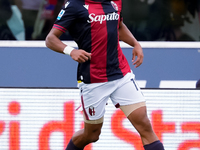 Dan Ndoye of Bologna FC during the Serie A Enilive match between Bologna FC and Parma Calcio 1903 at Stadio Renato Dall'Ara on October 06, 2...