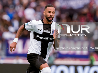 Hernani of Parma Calcio 1903 during the Serie A Enilive match between Bologna FC and Parma Calcio 1903 at Stadio Renato Dall'Ara on October...