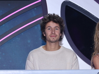 Juanpa Zurita speaks during a press conference to promote the launch of ?Quien es La Mascara? season 6 at Televisa San Angel in Mexico City,...