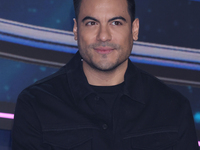 Carlos Rivera speaks during a press conference to promote the launch of ?Quien es La Mascara? season 6 at Televisa San Angel in Mexico City,...