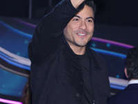 Carlos Rivera speaks during a press conference to promote the launch of ?Quien es La Mascara? season 6 at Televisa San Angel in Mexico City,...