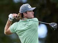 Freddy Schott of Germany tees off on the 12th hole on day one of the Estrella Damm N.A. Andalucia Masters 2024 at Real Club de Golf Sotogran...