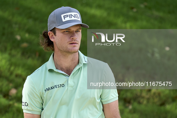 Freddy Schott of Germany looks on the 14th hole on day one of the Estrella Damm N.A. Andalucia Masters 2024 at Real Club de Golf Sotogrande...