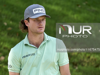 Freddy Schott of Germany looks on the 14th hole on day one of the Estrella Damm N.A. Andalucia Masters 2024 at Real Club de Golf Sotogrande...