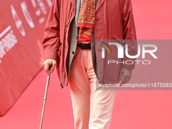 Renzo Arbore attends the red carpet during the 19th Rome Film Festival at Auditorium Parco Della Musica in Rome, Italy, on October 17, 2024....