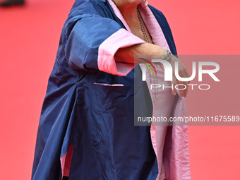 Marisa Laurito attends the red carpet during the 19th Rome Film Festival at Auditorium Parco Della Musica in Rome, Italy, on October 17, 202...