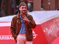 Flavio Furno attends the ''Marko Polo'' red carpet during the 19th Rome Film Festival at Auditorium Parco Della Musica in Rome, Italy, on Oc...