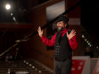 Vinicio Caposela attends the ''Natale Fuori Orario'' red carpet during the 19th Rome Film Festival at Auditorium Parco Della Musica in Rome,...