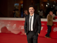 Gianfranco Firriolo attends the ''Natale Fuori Orario'' red carpet during the 19th Rome Film Festival at Auditorium Parco Della Musica in Ro...