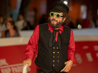 Vinicio Caposela attends the ''Natale Fuori Orario'' red carpet during the 19th Rome Film Festival at Auditorium Parco Della Musica in Rome,...