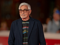 Luc Merenda attends the ''Paradiso in Vendita'' red carpet during the 19th Rome Film Festival at Auditorium Parco Della Musica in Rome, Ital...